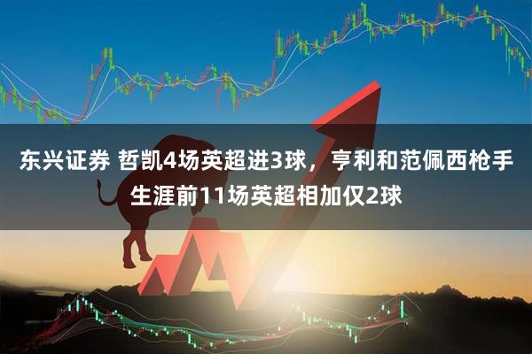 东兴证券 哲凯4场英超进3球，亨利和范佩西枪手生涯前11场英超相加仅2球