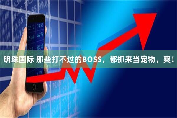 明珠国际 那些打不过的BOSS，都抓来当宠物，爽！