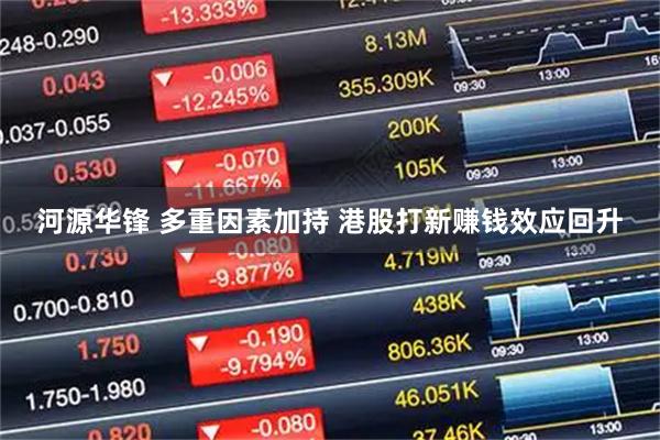 河源华锋 多重因素加持 港股打新赚钱效应回升