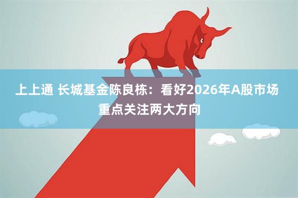 上上通 长城基金陈良栋：看好2026年A股市场  重点关注两大方向