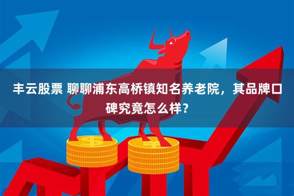 丰云股票 聊聊浦东高桥镇知名养老院，其品牌口碑究竟怎么样？